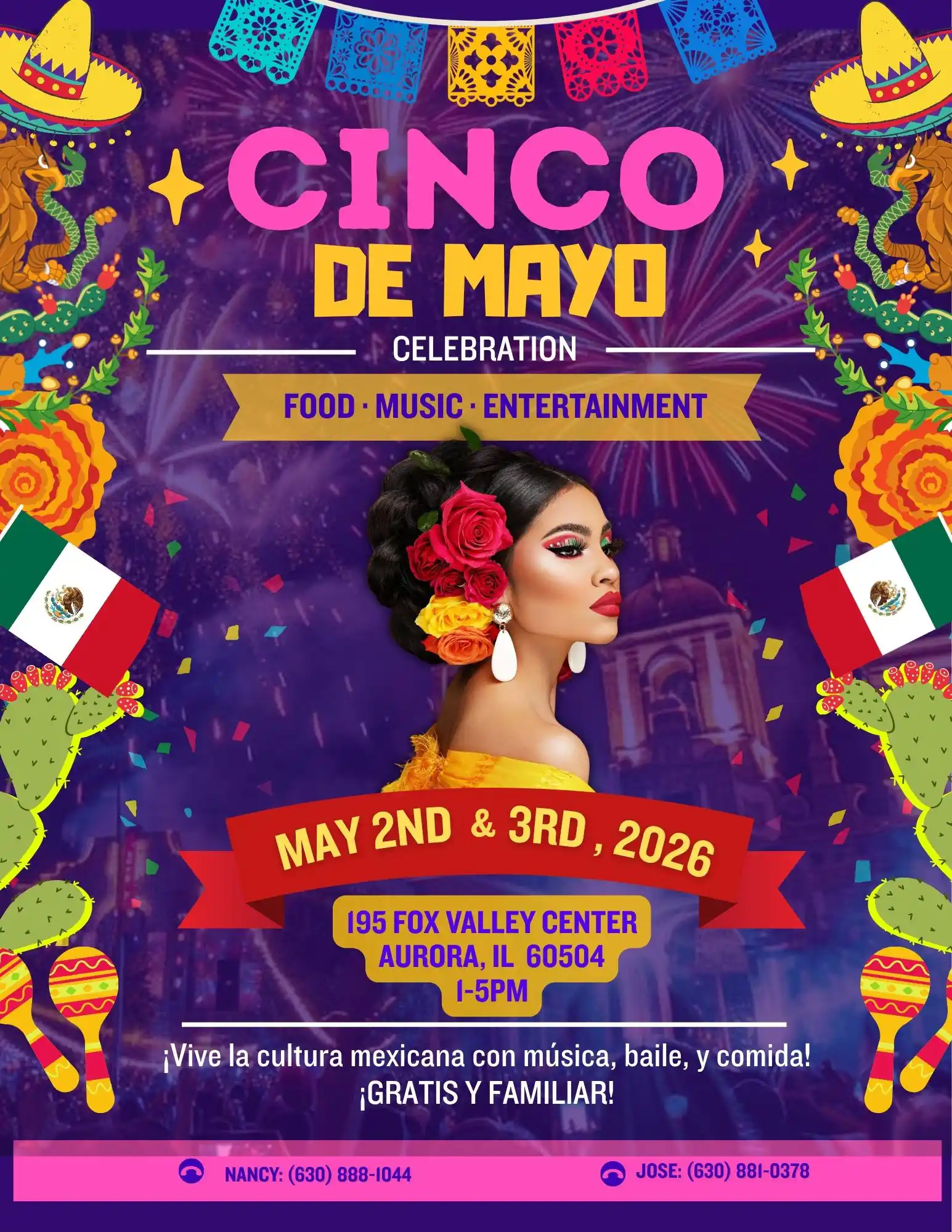 Cinco de Mayo Fox Valley Mall 2026 Event Cinco de Mayo Fox Valley Mall