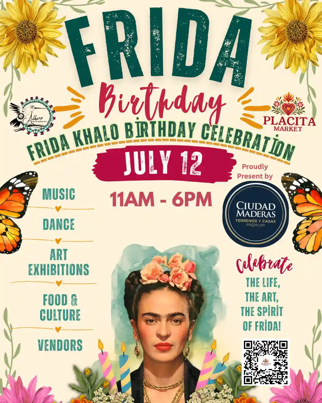 Frida Khalo Birthday Fox Valley Mall 2026 Event Frida Khalo Birthday Fox Valley Mall