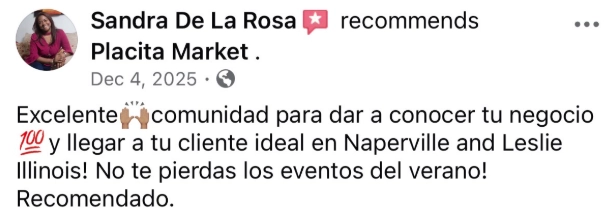 Placita Market Vendor Testimonial Sandra de la Rosa Placita Market Vendor Testimonial Sandra de la Rosa